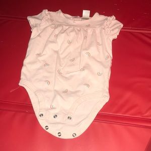 Pink Rainbow onesie